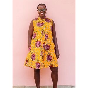 Zuri | Snail Mail Sleeveless Dress Size 2X